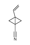Bicyclo[1.1.0]butane-1-carbonitrile, 3-ethenyl- 结构式