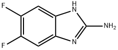 5,6-二氟-1H-苯并咪唑-2-胺 结构式