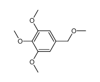 1,2,3-Trimethoxy-5-(methoxymethyl)benzene 结构式