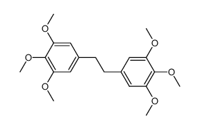 1,1'-(1,2-ETHANEDIYL)BIS(3,4,5-TRIMETHOXYBENZENE) 结构式