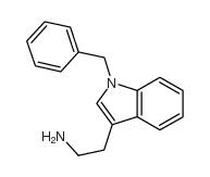 2-(1-苄基-1H-吲哚-3-基)-乙胺 结构式