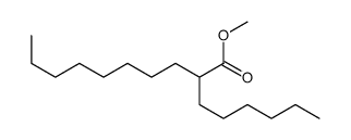 2-己基癸酸甲酯 结构式