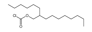 氯甲酸2-己基癸酯 结构式
