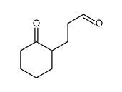 3-(2-氧代环己基)丙醛 结构式