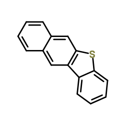 苯并[b]萘并[2,3-d]噻吩 结构式