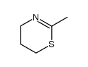 2-甲基-5,6-二氢-4H-1,3-噻嗪 结构式