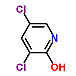 3,5-二氯-2-吡啶酮 结构式