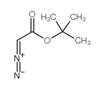 2-重氮乙酸叔丁酯 结构式