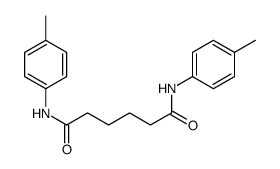N,N'-双(4-甲基苯基)己二酰胺 结构式