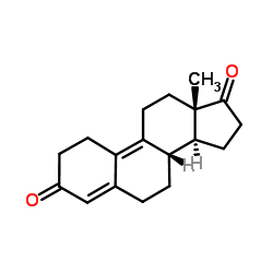 雌甾-4,9-二烯-3,17-二酮 结构式