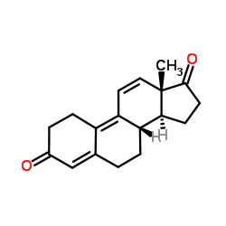 雌-4,9,11-三烯-3,17-二酮 结构式