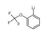2-(三氟甲氧基)苯基锂 结构式