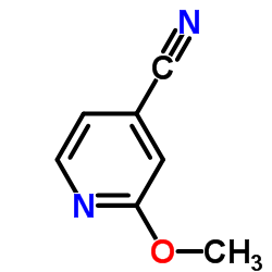 4-氰基-2-甲氧基吡啶 结构式