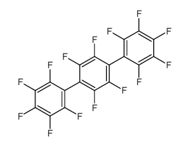 1,1':4',1''-Terphenyl, 2,2',2'',3,3',3'',4,4'',5,5',5'',6,6',6''-tetradecafluoro- (9CI) 结构式