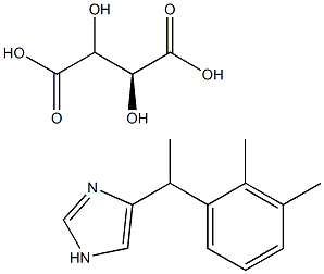 右美托咪定D4 L-酒石酸盐 结构式