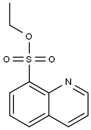 8-喹啉磺酸乙酯 结构式