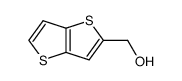 噻吩并[3,2-B]噻吩-2-基甲醇 结构式