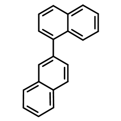 1,2-联萘 结构式