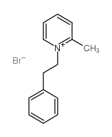 1-苯乙基-2-甲基吡啶溴化物 结构式