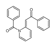 Ethanone, 2-(1-benzoyl-2(1H)-pyridinylidene)-1-phenyl- 结构式