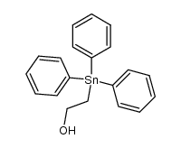 2-(三苯基锡基)乙醇 结构式