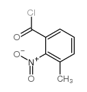 3-甲基-2-硝基苯甲酰氯 结构式