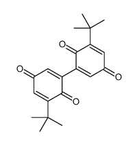 3,3'-二-叔-丁基联苯二醌-(2,5,2',5') 结构式