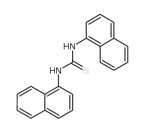 1,3-di-1-naphthyl-2-thiourea 结构式