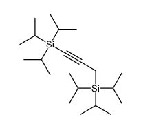 1,3-双(三异丙基硅基)丙炔 结构式