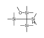 Silane, [(dimethylsilyl)(methoxydimethylsilyl)methylene]bis[trimethyl- (9CI) 结构式