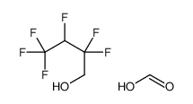 2,2,3,4,4,4-六氟丁基甲酸酯 结构式