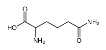 L-高谷氨酰胺 结构式