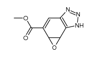 5a,6a-二氢-1H-环氧乙烷并[e]苯并三氮唑-5-羧酸甲酯 结构式