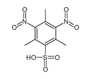4,6-dinitromesitylene-2-sulphonic acid 结构式