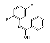 2,5-二氟苯基苯甲酰胺 结构式