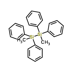 1,2-二甲基-1,1,2,2-四苯基乙硅烷 结构式