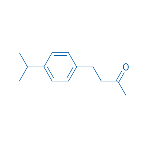 4-(4-异丙基苯基)-2-丁酮 结构式