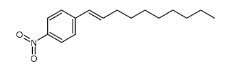 Benzene, 1-(1E)-1-decen-1-yl-4-nitro- 结构式