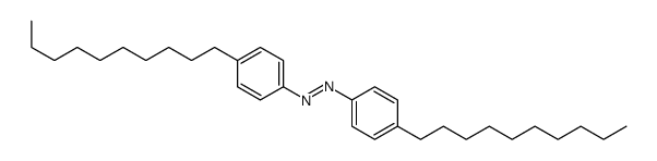 1,2-双(4-癸基苯基)二氮烯,(1E)- 结构式