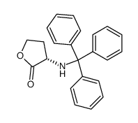 N-三苯甲基高丝氨酸内酯 结构式