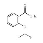 2-(二氟甲氧基)苯乙酮 结构式