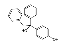 1,2-Diphenyl-1-(4-hydroxyphenyl)ethanol 结构式