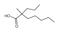 2-甲基-2-丙基庚酸 结构式