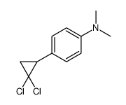 4-(2,2-二氯环丙基)-N,N-二甲基苯胺 结构式