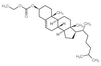 胆甾醇乙基碳酸酯 结构式