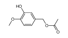 3-羟基-4-甲氧基乙酸苄酯 结构式