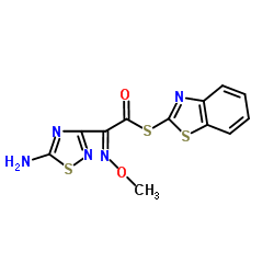 头孢地尼活性新酯 结构式