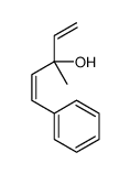 3-甲基-1-苯基-1,4-戊二烯-3-醇 结构式