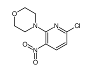 4-(6-氯-3-硝基-吡啶-2-基)-吗啉 结构式