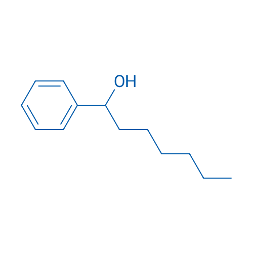 1-苯基庚烷-1-醇 结构式